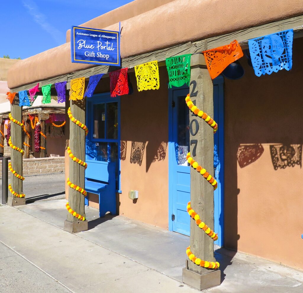 The Blue Portal Front Entrance